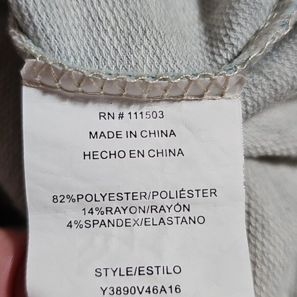 Tie Dye Romper Luxology Long Sleeve Pockets Size M - Picture 7 of 7